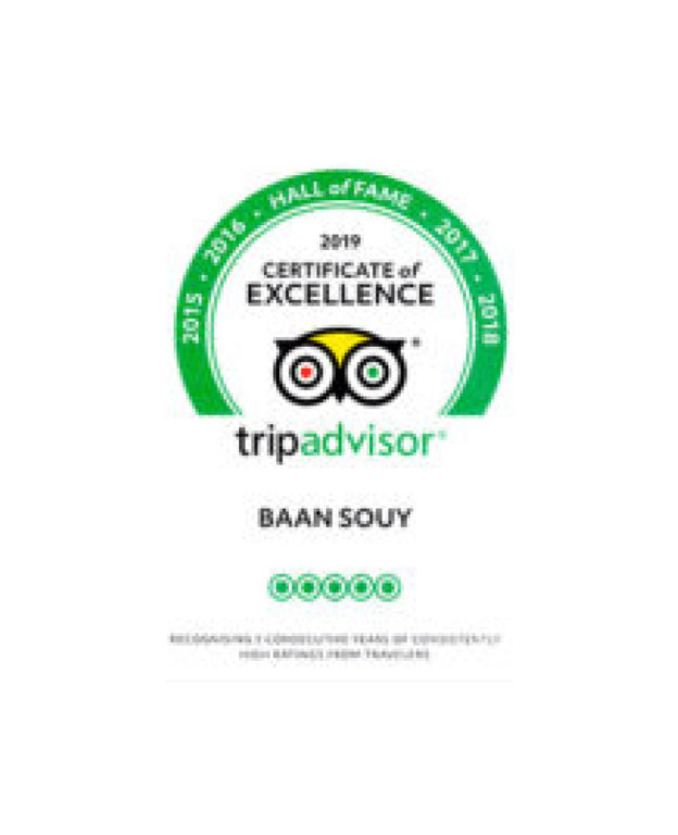 Tripadvisor - Certificate of Excellence 2019