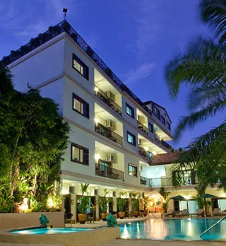 Baan Souy Resort Boutique Apartment Swimming Pool in Pattaya